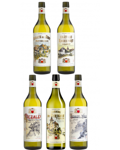 Chasselas Historique 2025 - panachées des 5 Domaines - Prix à la bouteille 